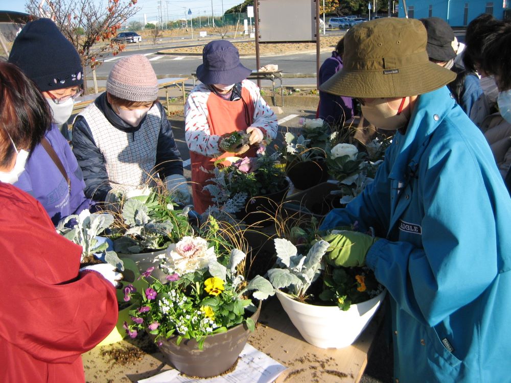 寄せ植え教室